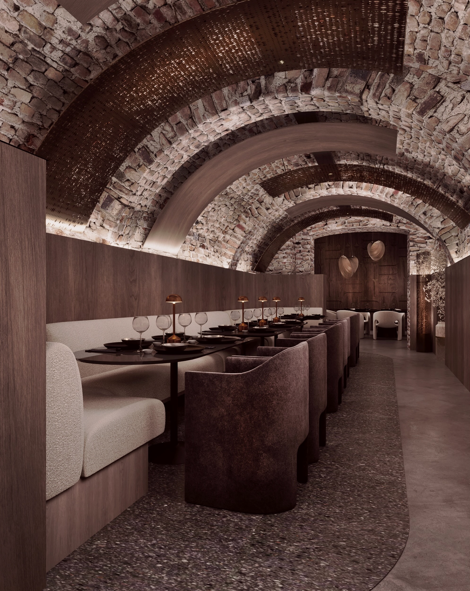 米兰多莫寿司店丨室内设计师Ashley Gadeova,Naos建筑公司-58