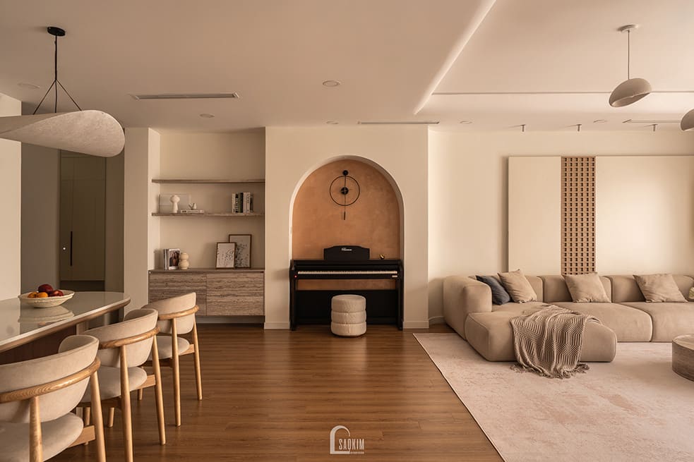 Hanoi Paragon 138m2公寓室内设计与建造项目丨越南河内-8