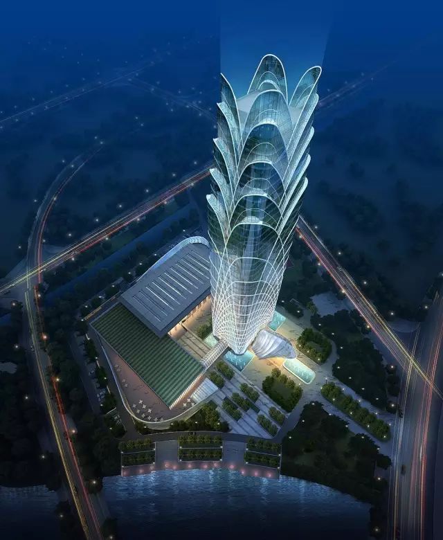 浙江桐乡振石总部大楼 | 现代航海风格的高端工作场所-0