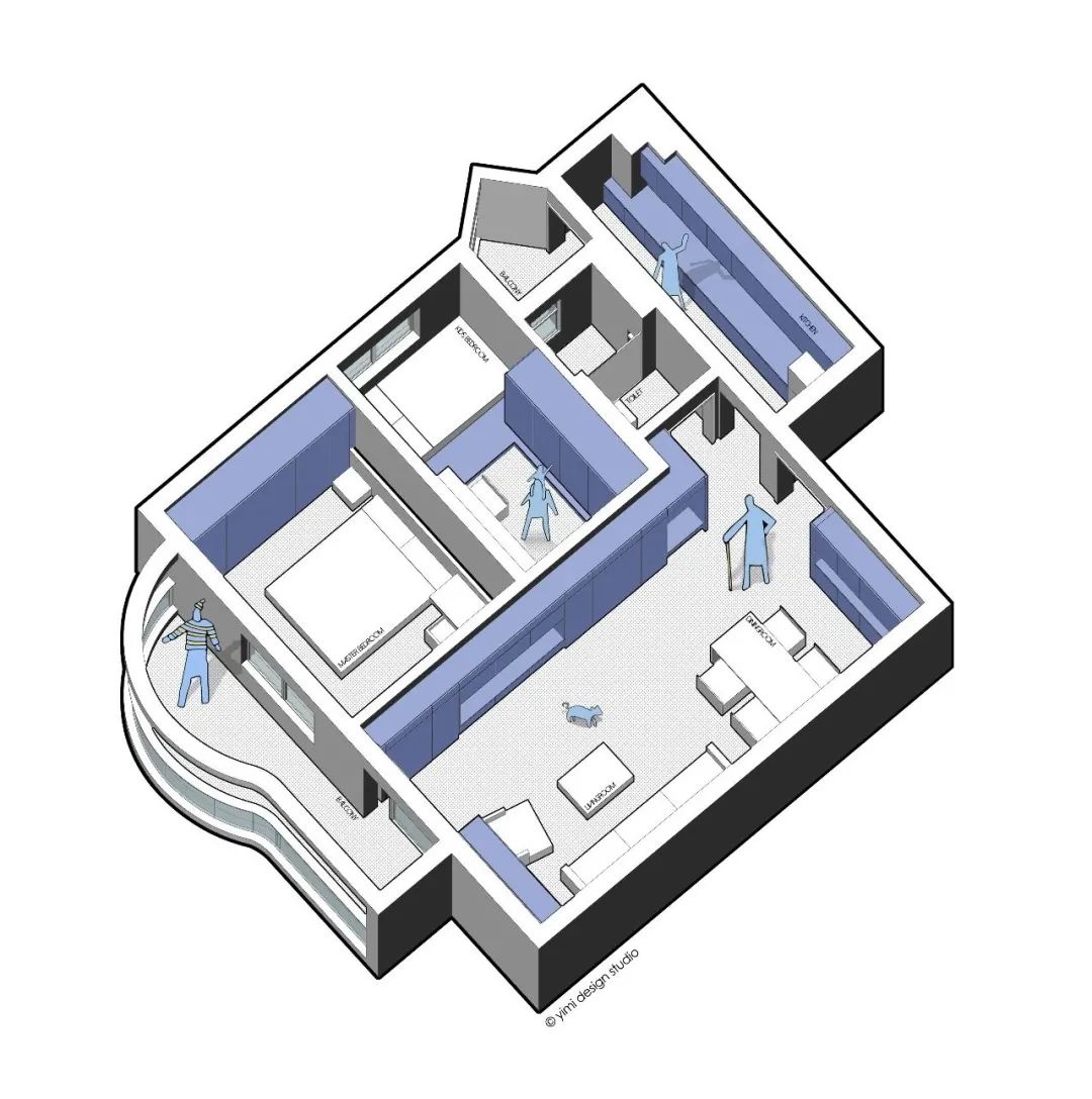 叶宅 | 北欧风情的简约温馨小窝-15