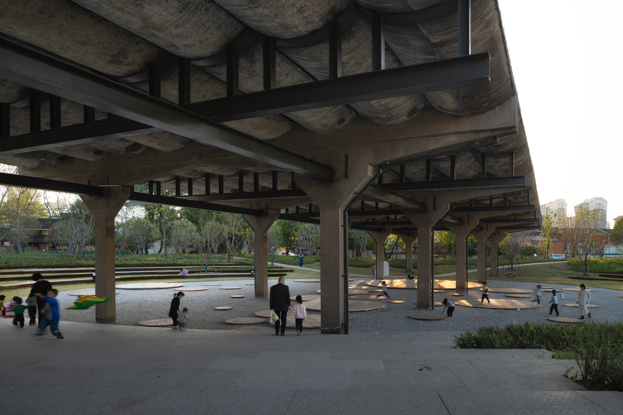 杭州小河公园丨中国杭州丨隈研吾建筑都市设计事务所-35