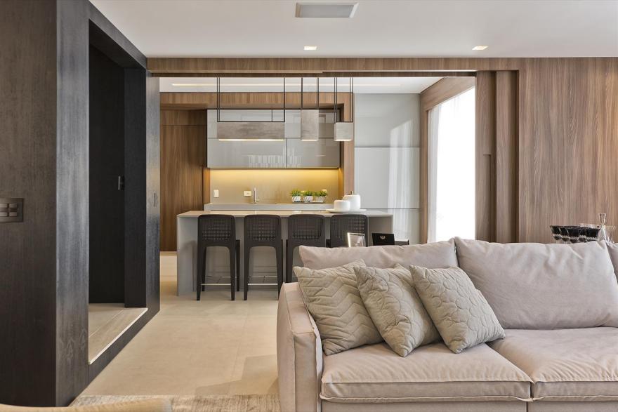 Residência WS · 现代木质住宅的舒适设计-3