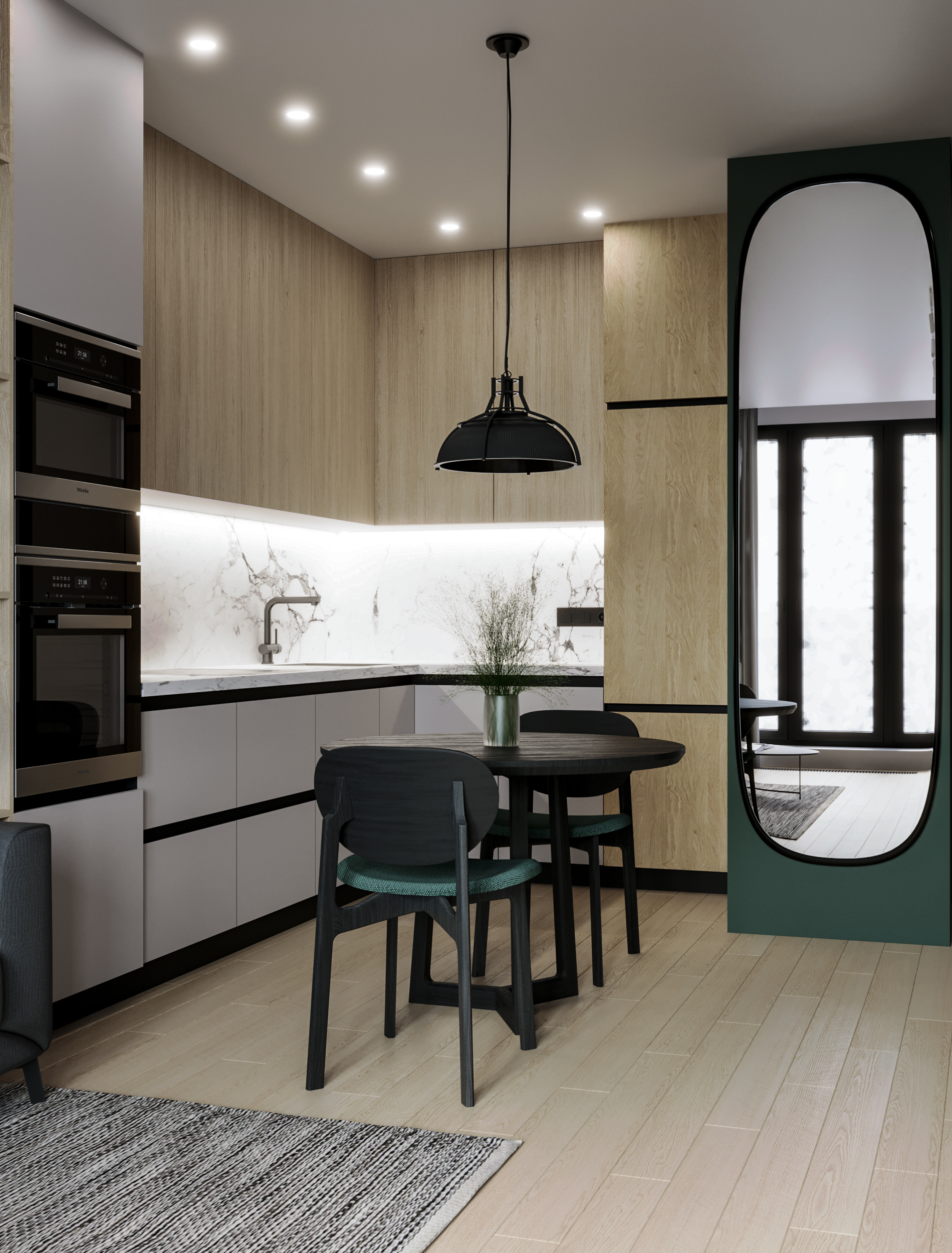 проспект Героев, квартира однокомнатная-3