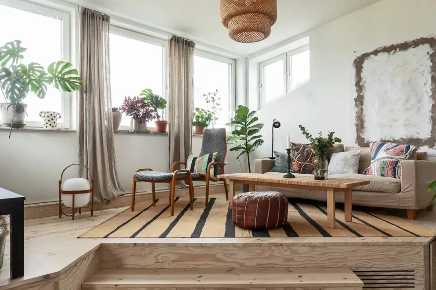 瑞典独特公寓设计,城市景观巨型露台成亮点-1