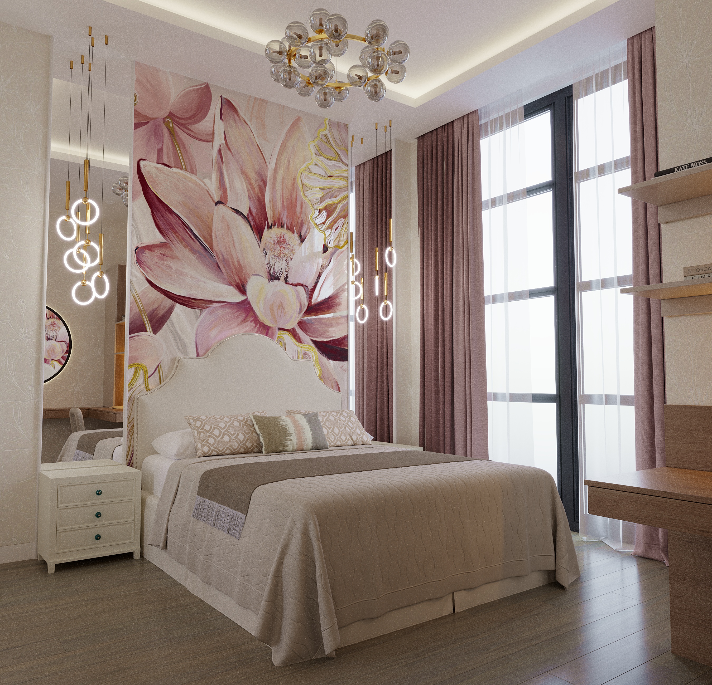 卧室及客房相关设计项目-14