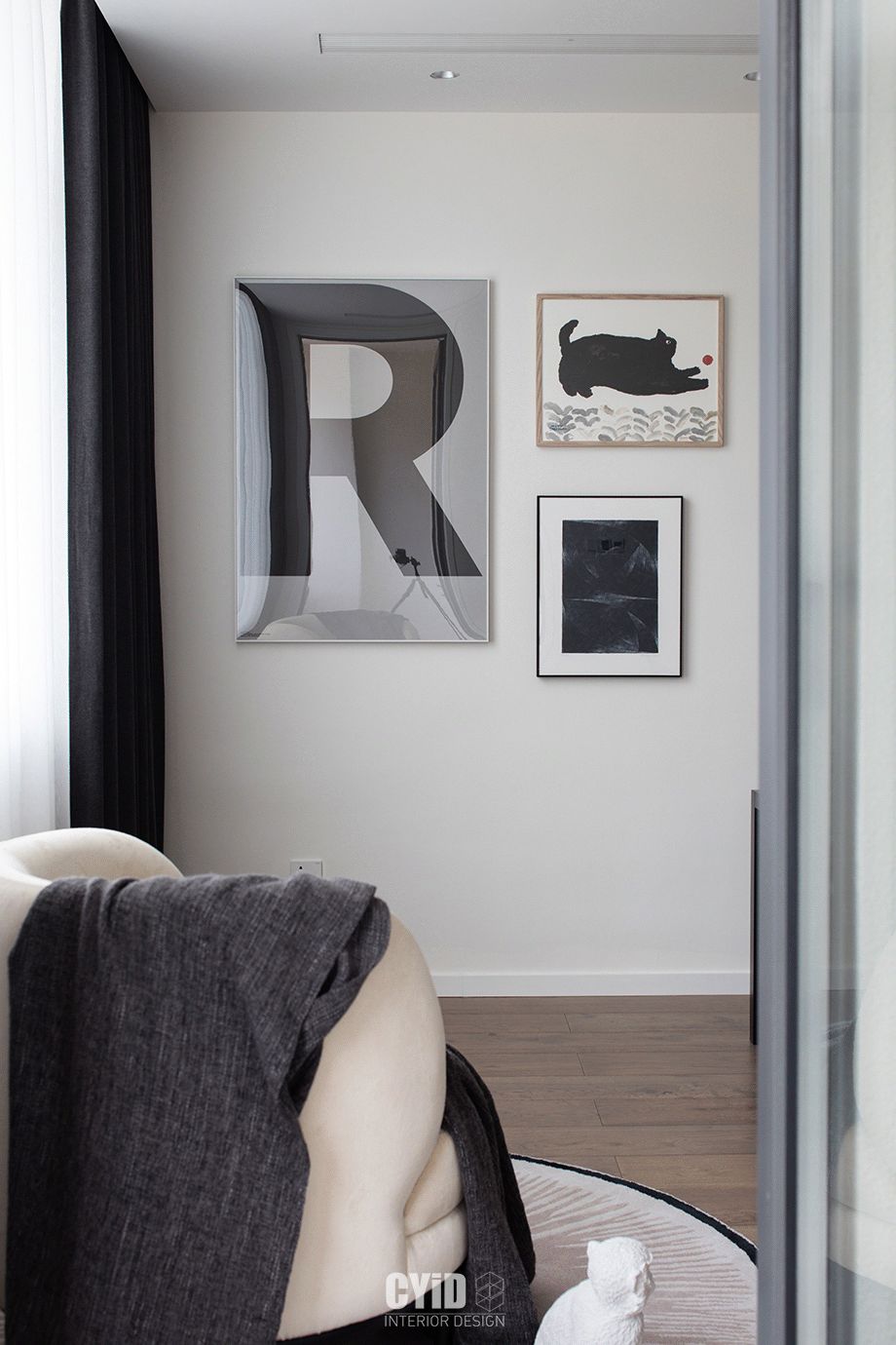 旋转艺术楼梯 x Mid-Century 家居风，打造治愈系生活空间-51