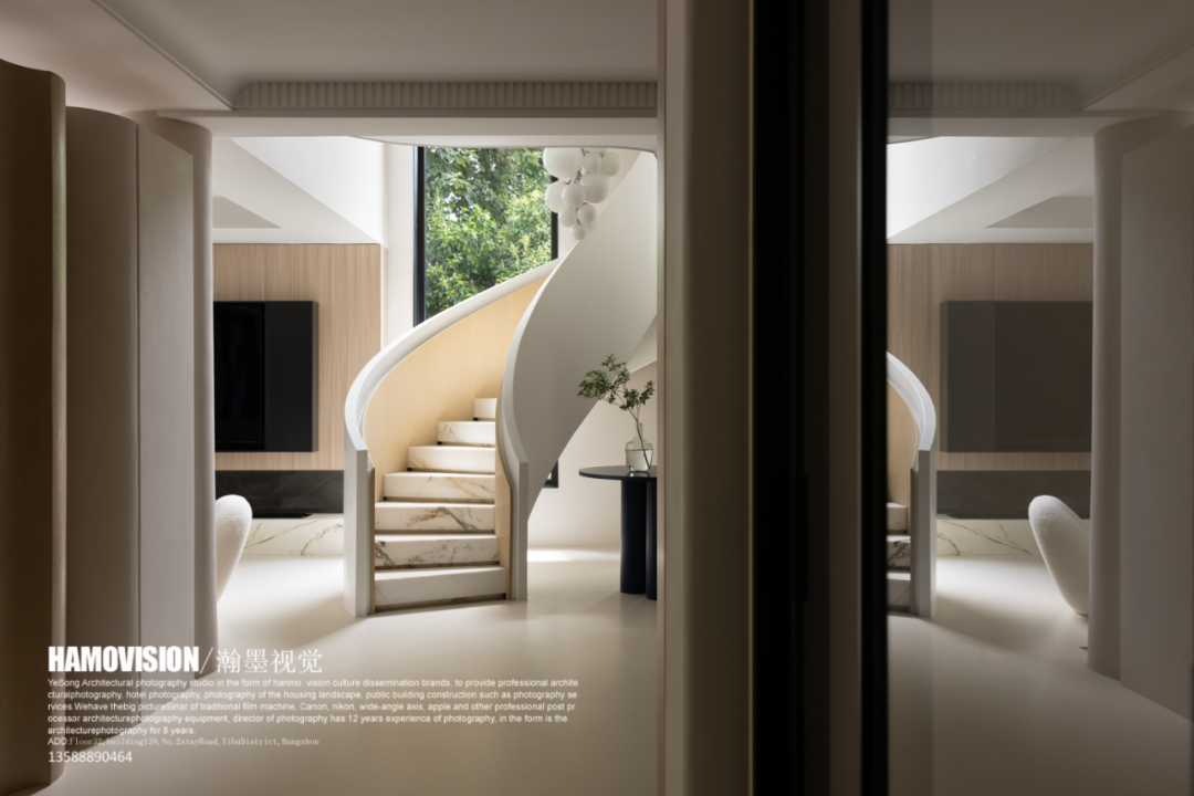 上海独栋别墅·叶淼 · 时尚博主的艺术奶油之家丨中国上海丨原壹空间设计-12