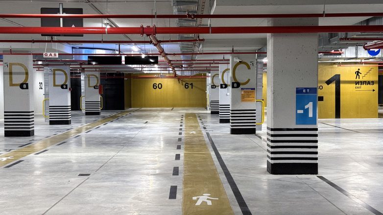 Banovina地下公共停车场丨诺维萨德-43