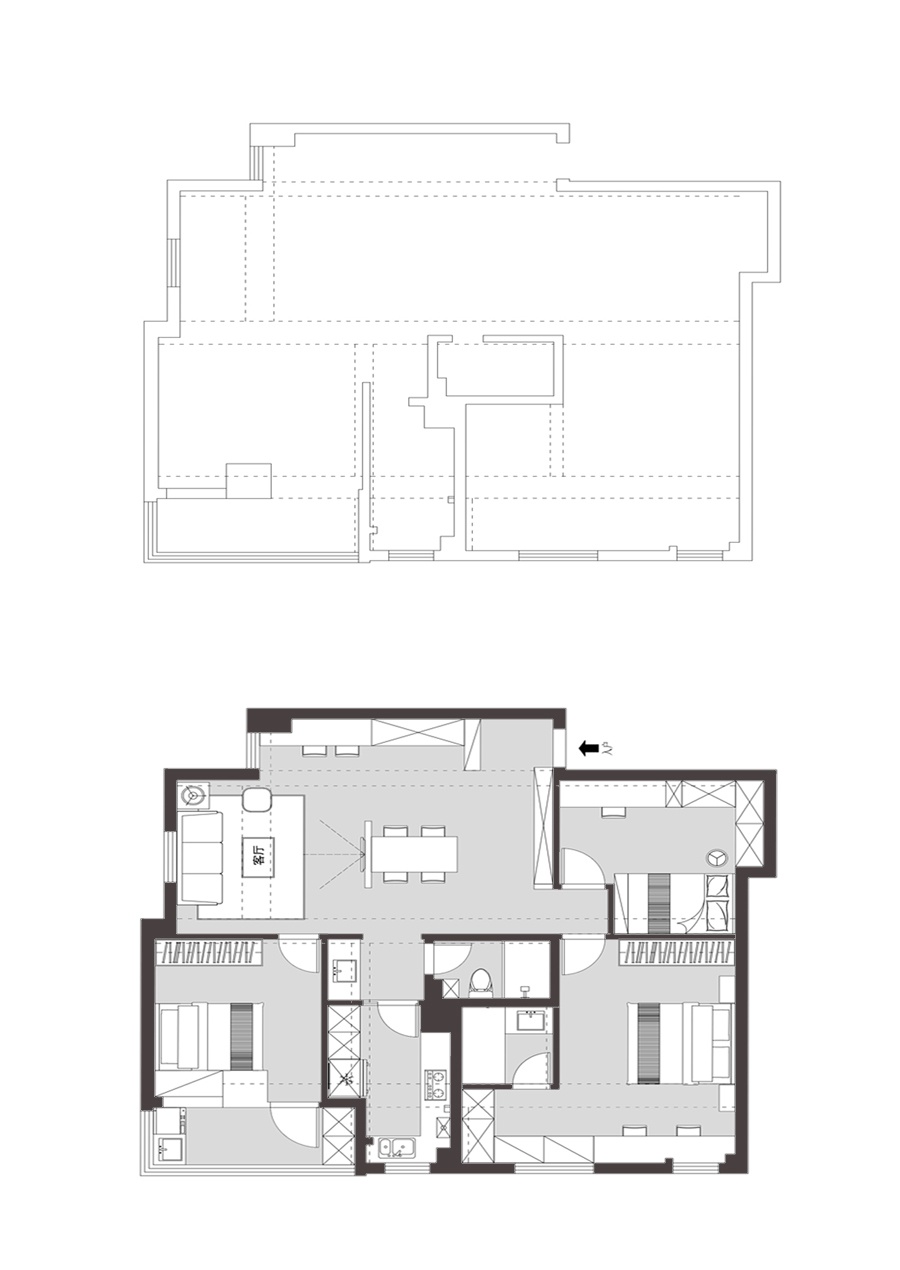 120㎡北欧住宅  熹维设计-31