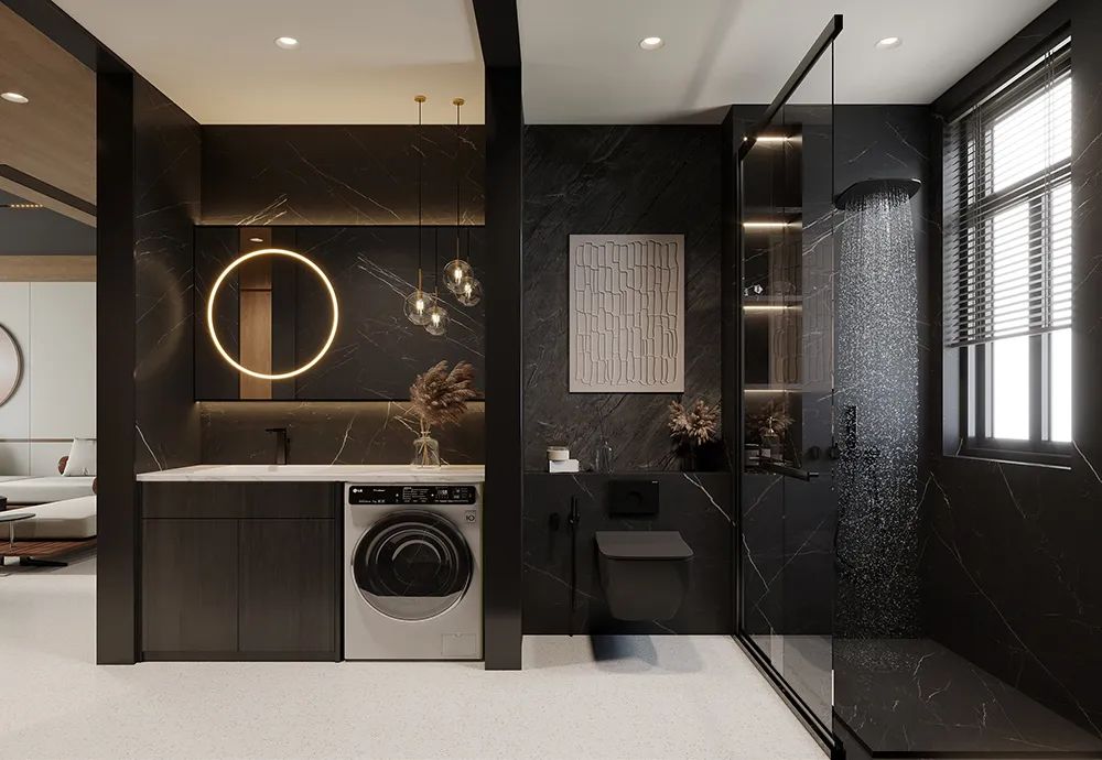 中森家园 145㎡现代简约风设计丨峰上名宅装饰设计-29