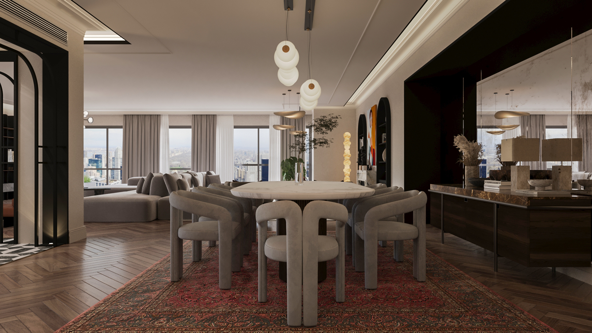 棕榈泉公寓接待处丨SCALE-5