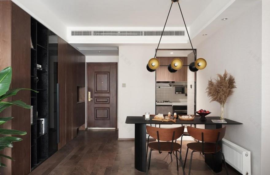 都市独居,孔雀蓝的静谧空间-7