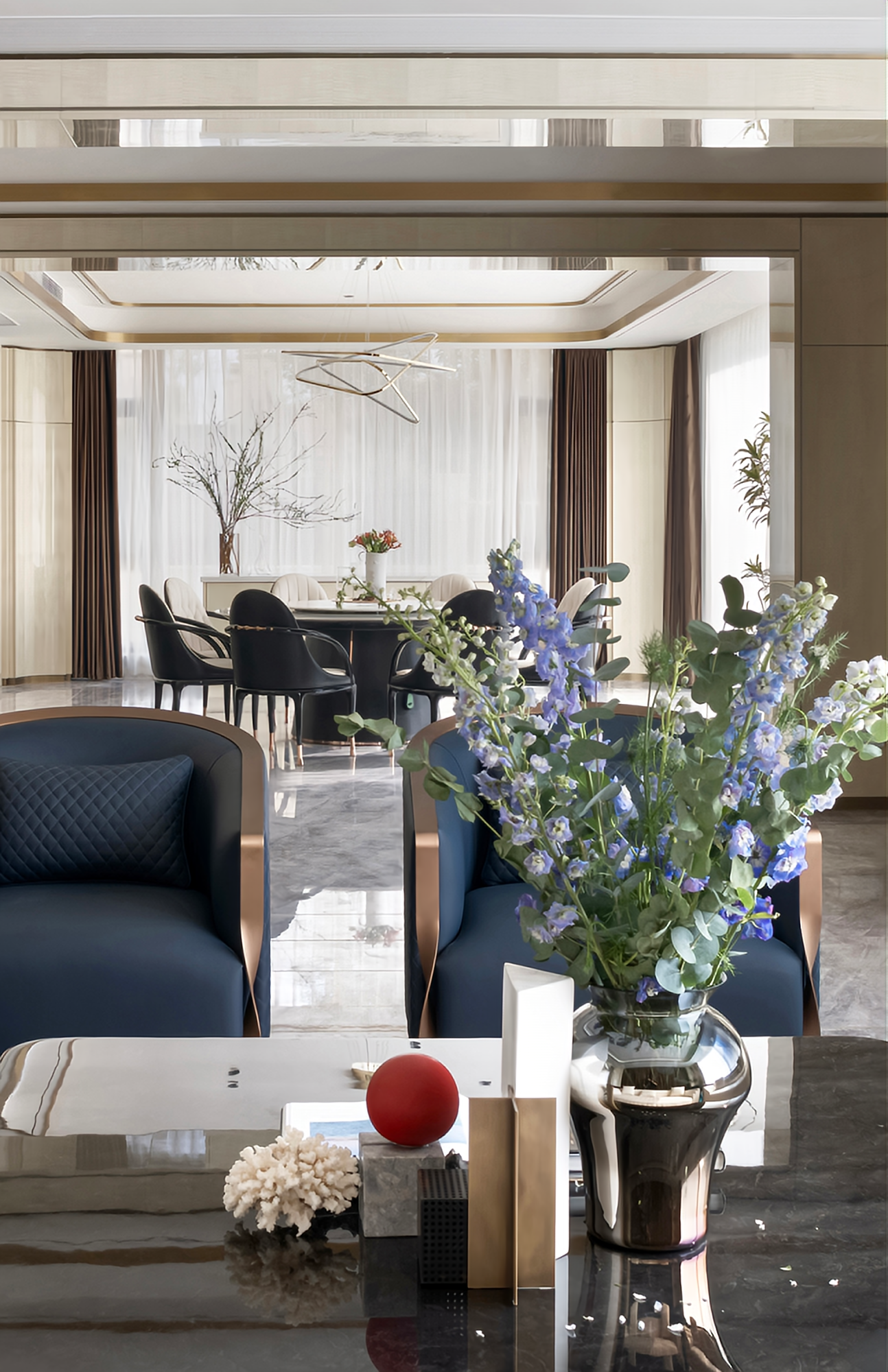 凝光之境 向心而居丨中国浙江丨上海昊邸室内设计事务所-11