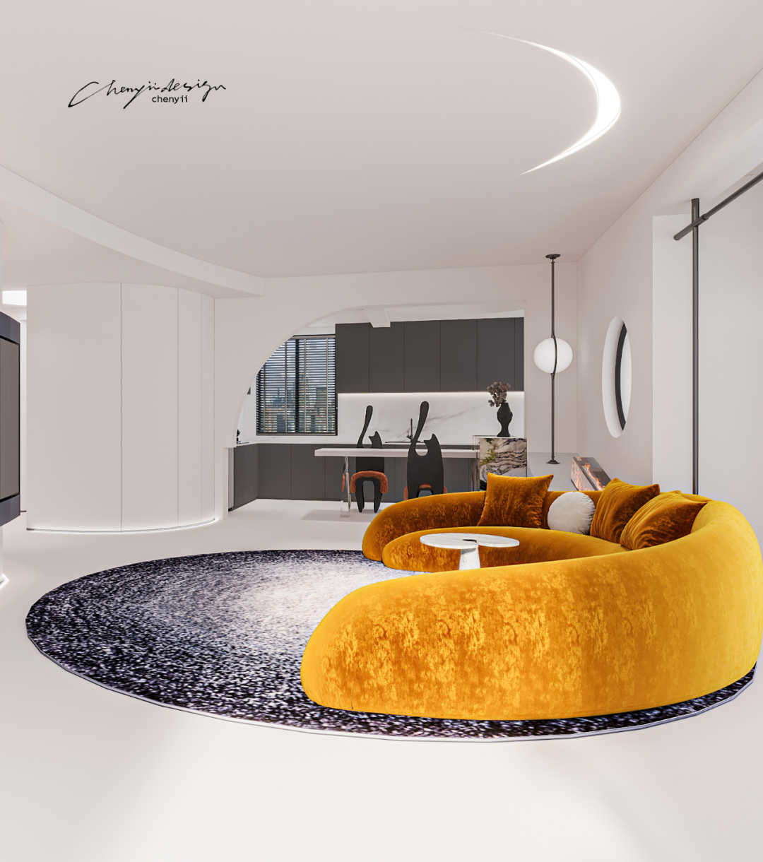 《Brumaire,雾月》·梵音与月色交织的现代艺术住宅丨中国洛阳丨忱意空间设计研究室-28