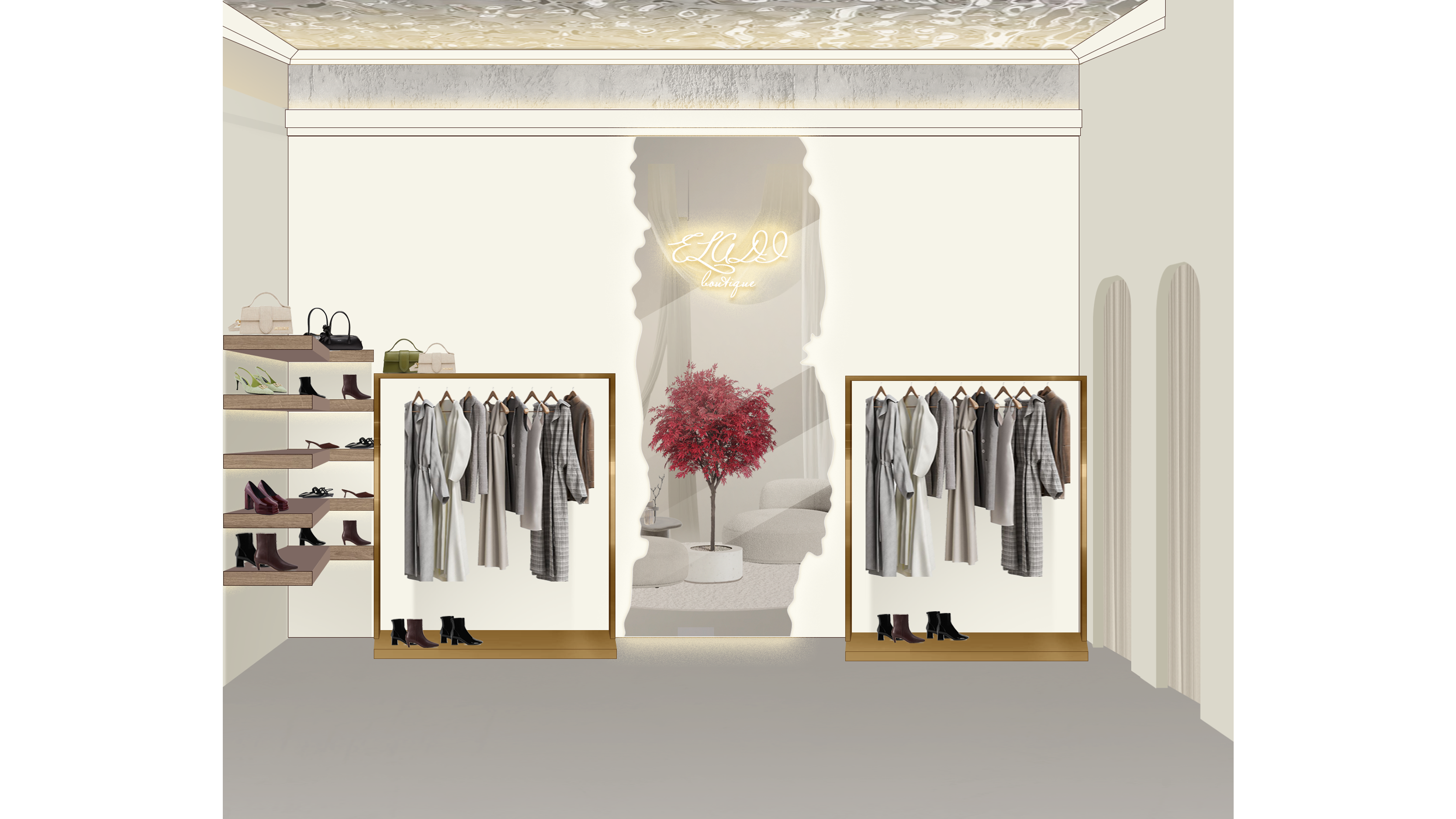 Дизайн проект магазина одежды-8