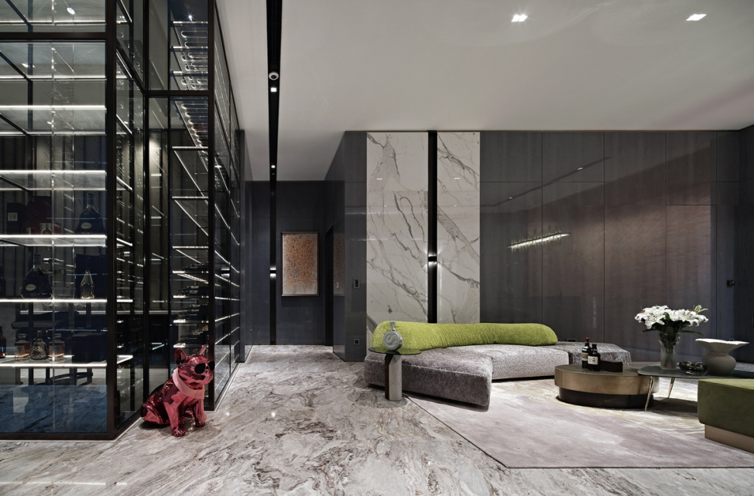 以画入室，因画筑梦——苏河湾私宅-13