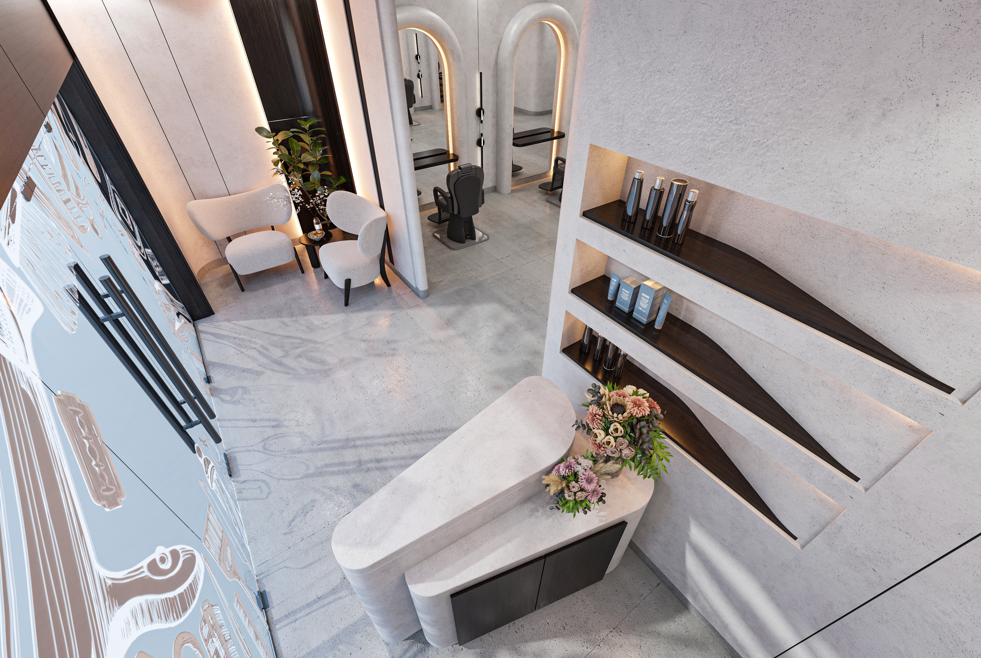 BARBAR SHOP - INTERIOR DESIGN-4