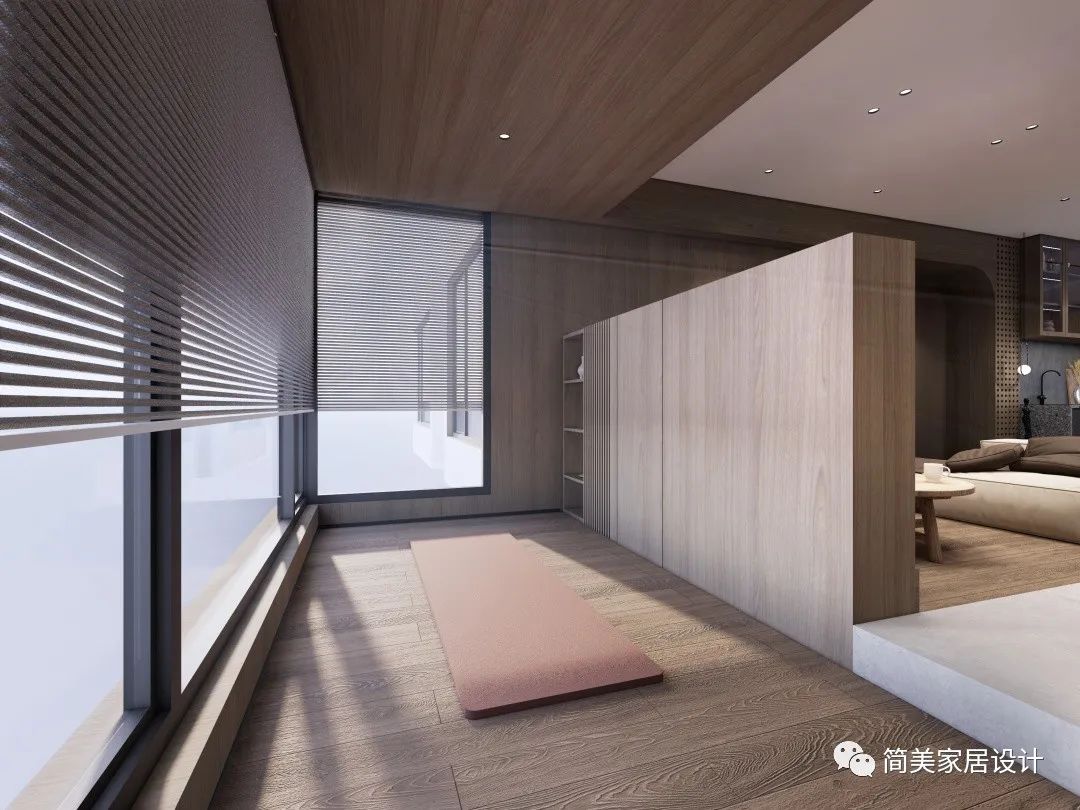 113㎡轻复古原木家居空间设计丨中国广州丨简美设计-46