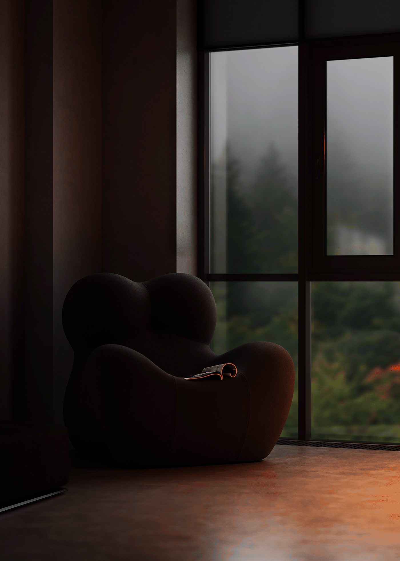 130平 高级黑色系空间，超赞！-9