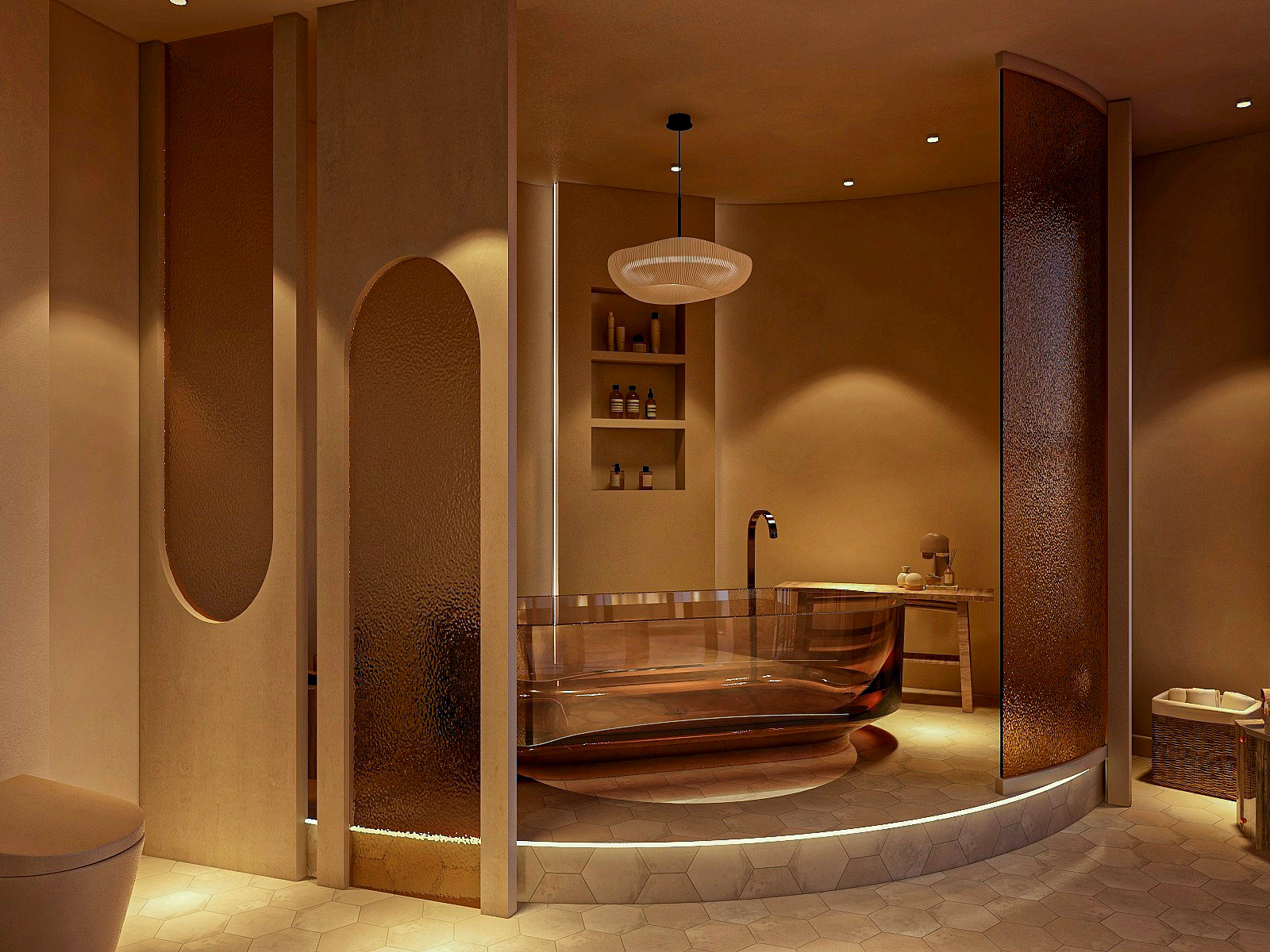 A modern and luxurious bathroom design-2