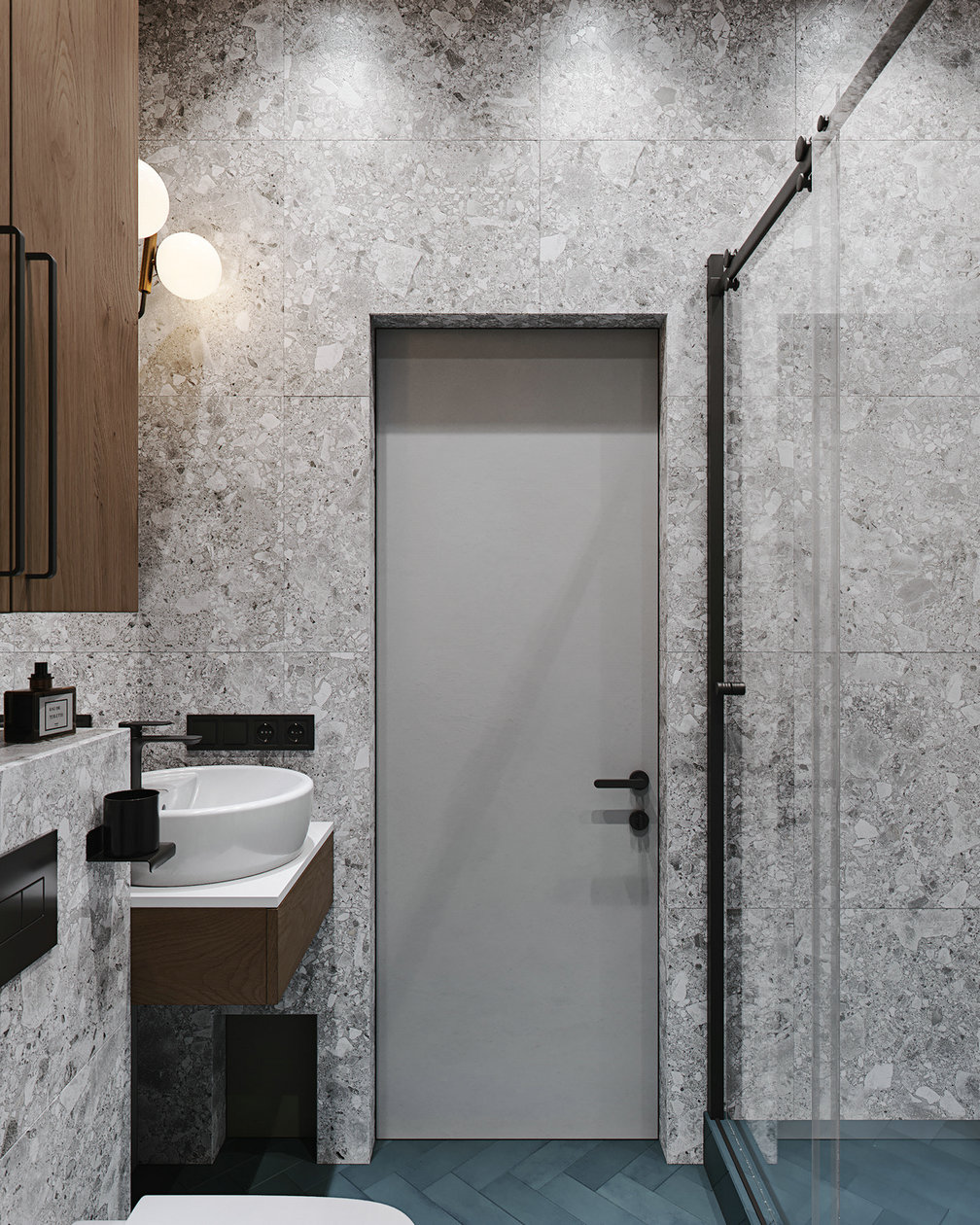 81㎡混搭风公寓设计-22