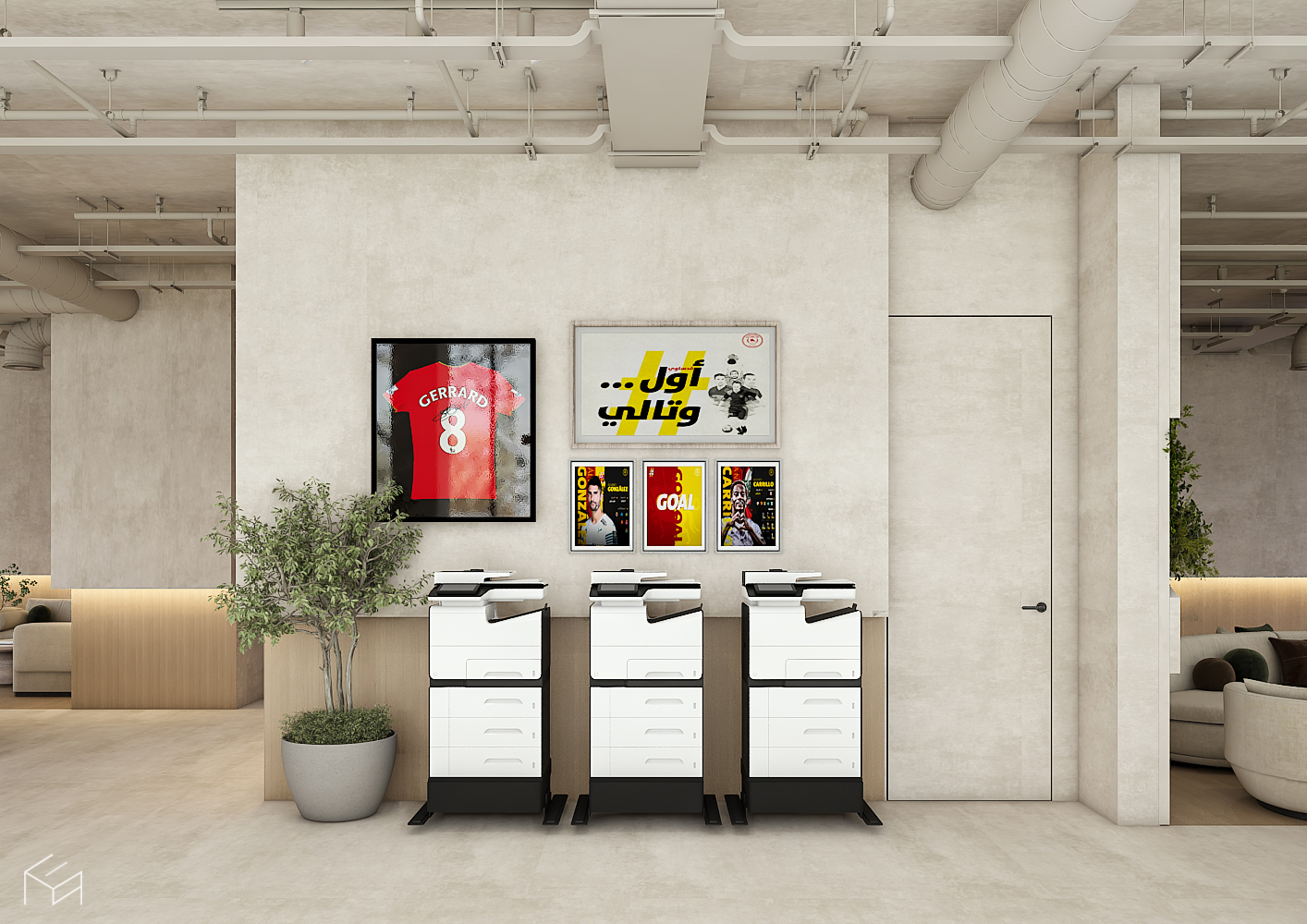 足球俱乐部办公室设计丨沙特阿拉伯-14