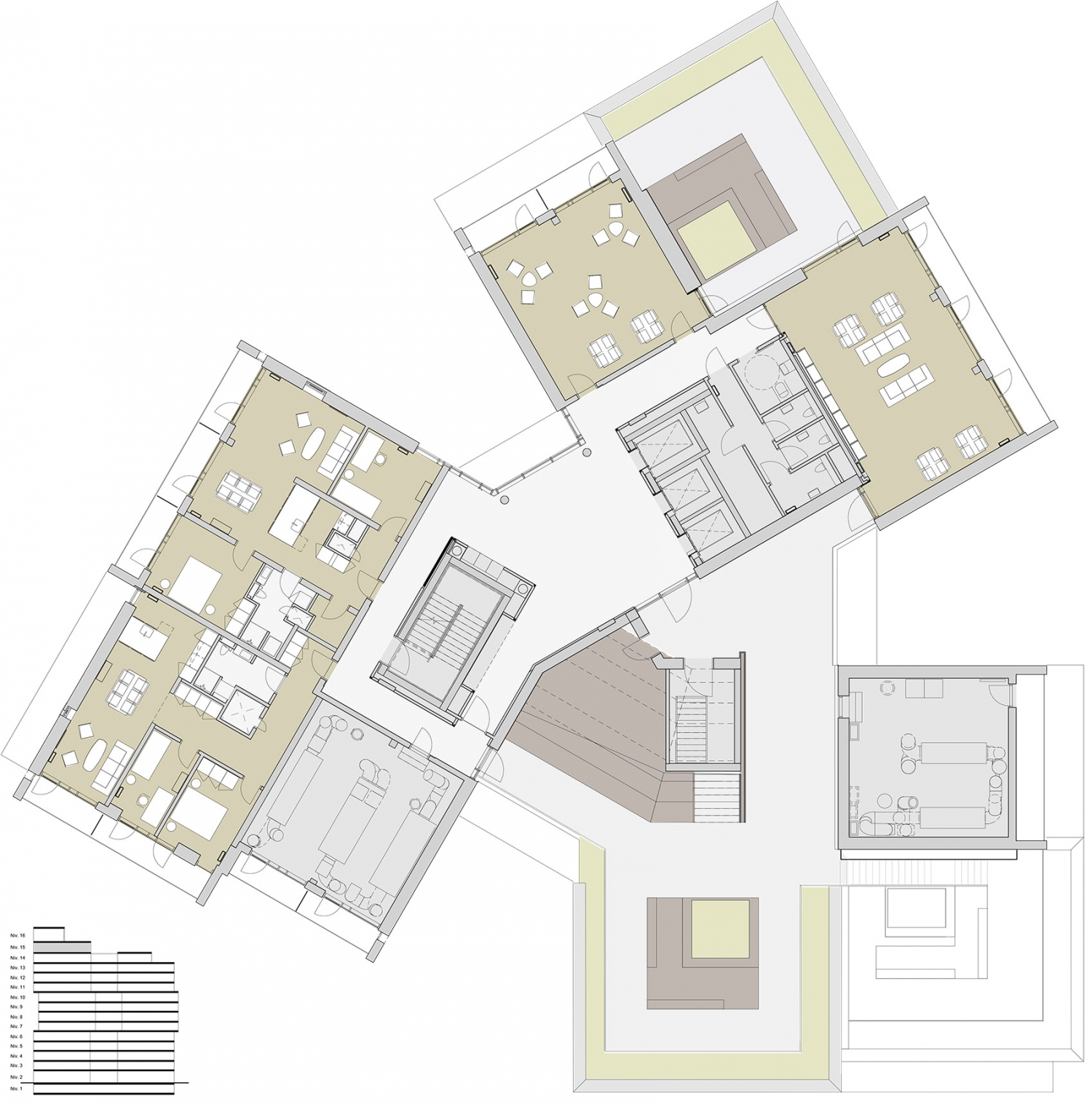 丹麦大学学生公寓丨丹麦C. F. Møller建筑事务所-80