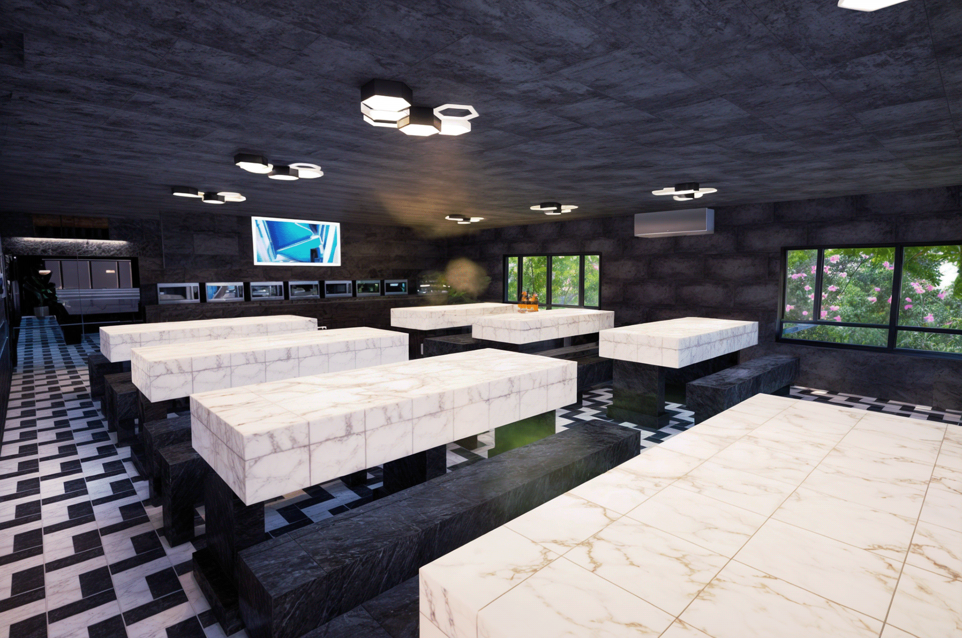 Comedor en planta industrial-2