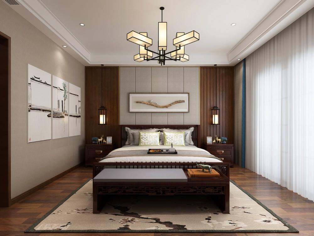 
万安县装修中式装修，别墅装修 -15