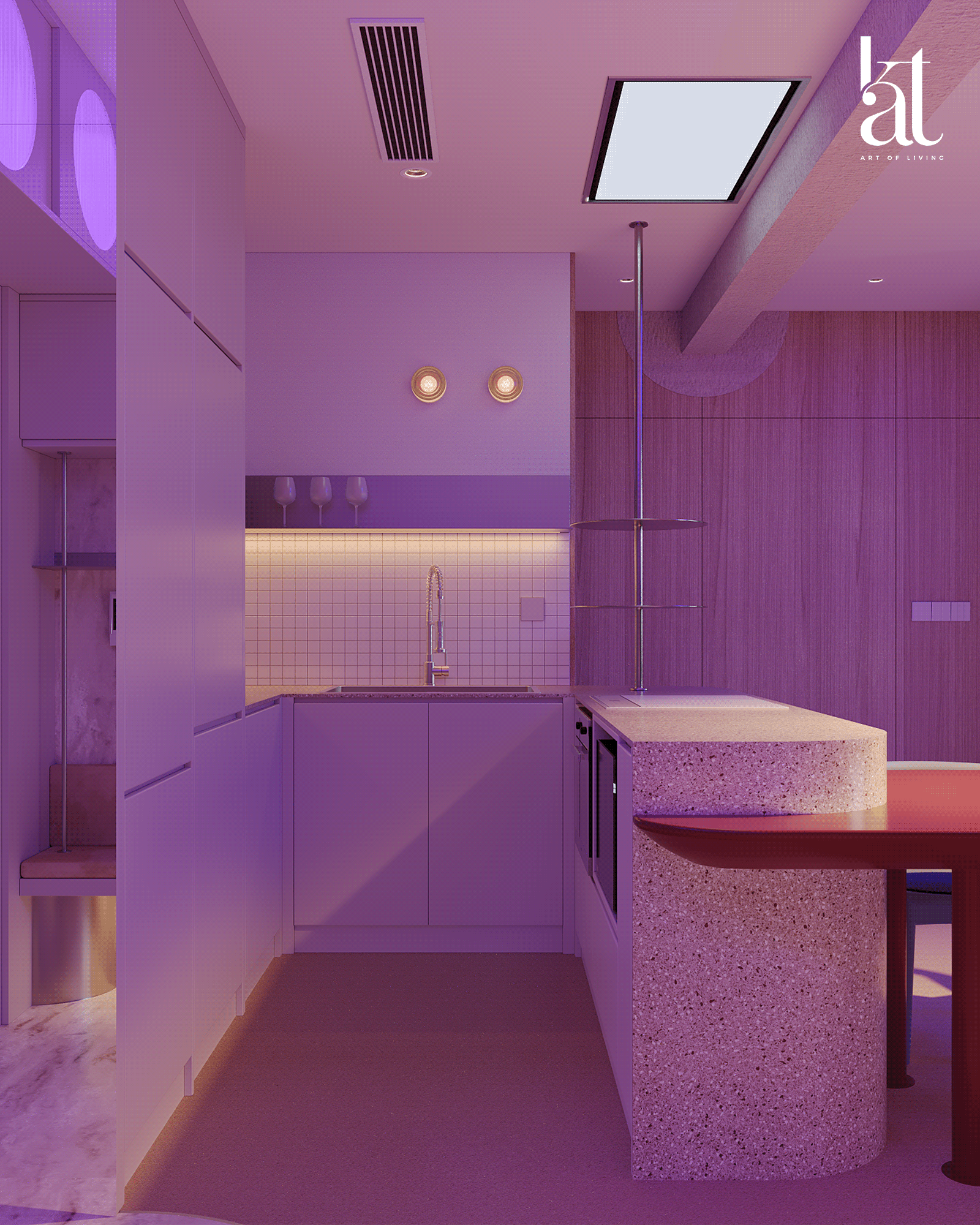 梦幻胶囊公寓丨Kat Studio(设计师Ciosce Nguyen)-20