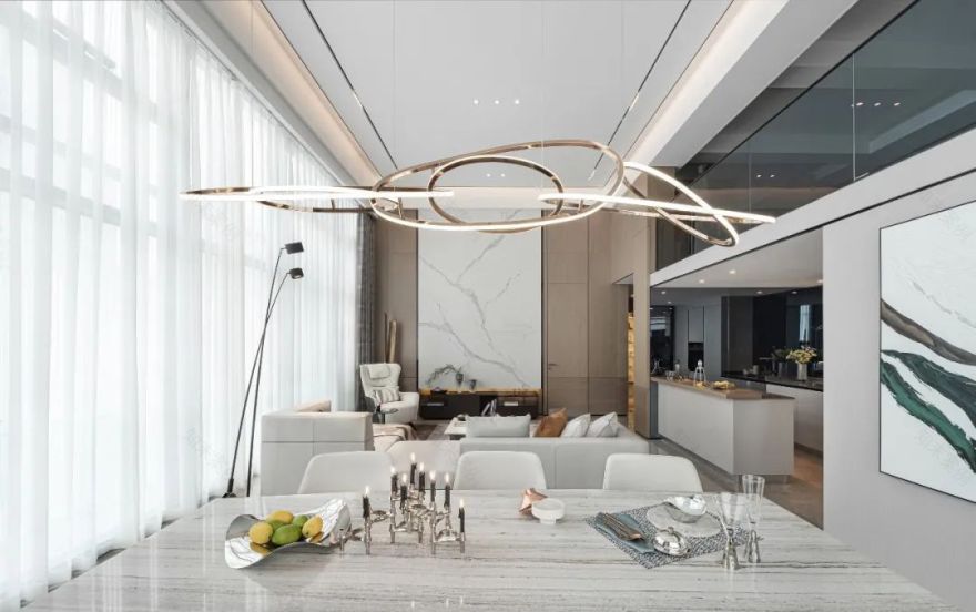 杭州滨江海威天地 Loft 样板间 | 现代主义美学典范-6