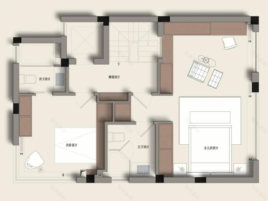 350㎡现代风|悦望名邸:自在松弛,与生活共鸣-51