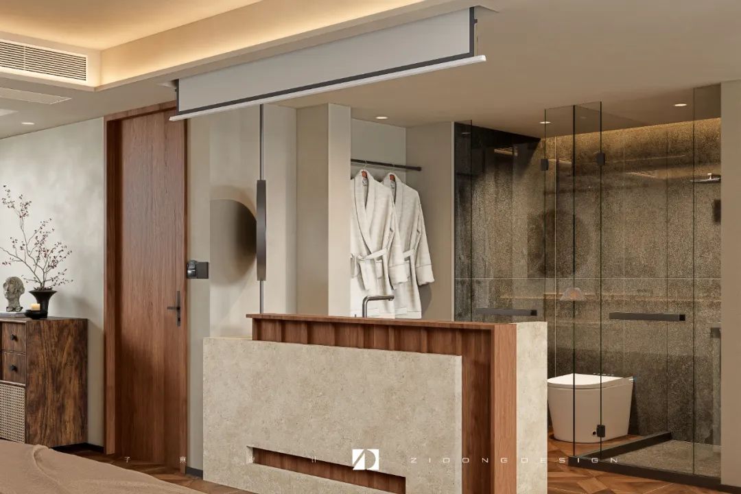 民宿项目:在原木与光影间寻“闲”意丨中国舟山丨子東设计事务所-60