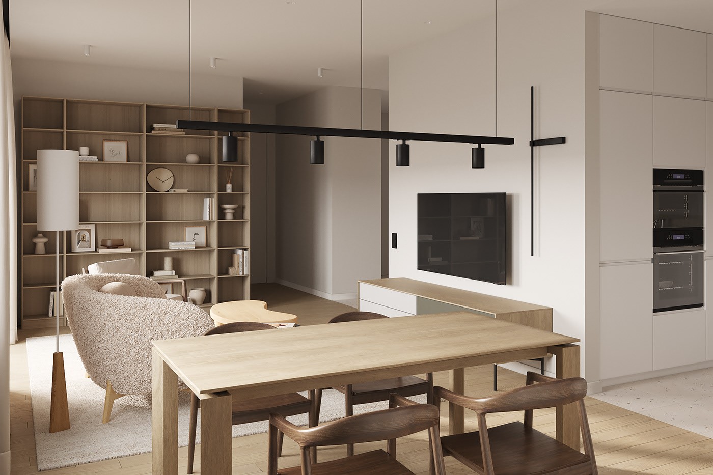 原木风公寓设计 既温馨又舒适-7