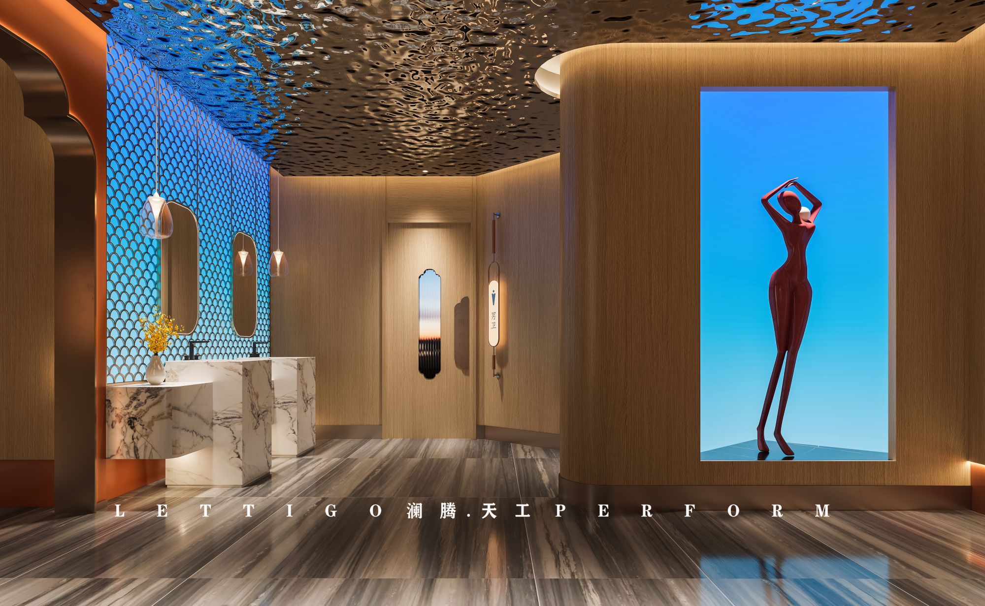 现代中式|足浴会所|SPA养生馆-15