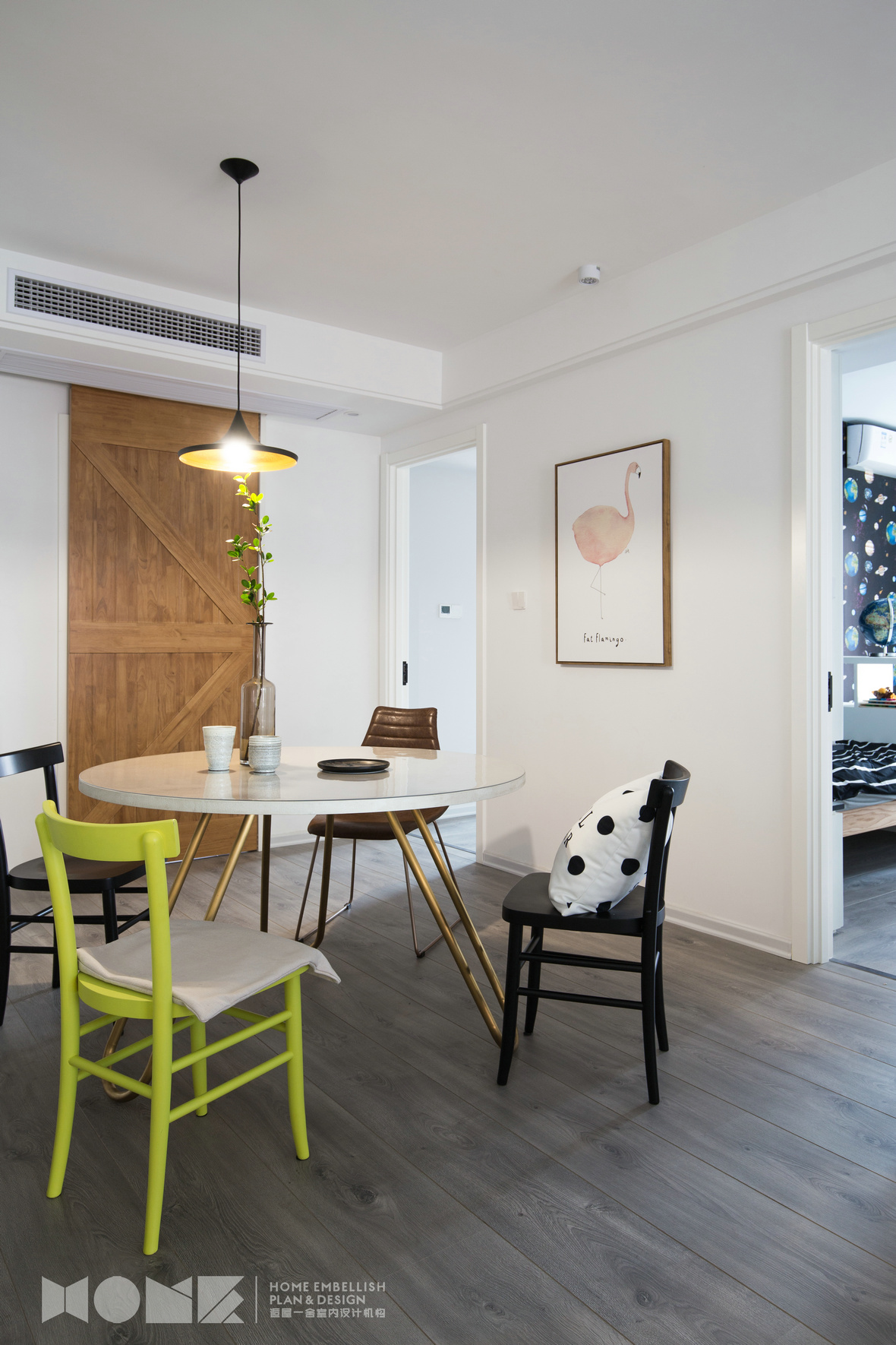 武汉 120㎡北欧风四居室 | 三代同堂的温馨家园-30