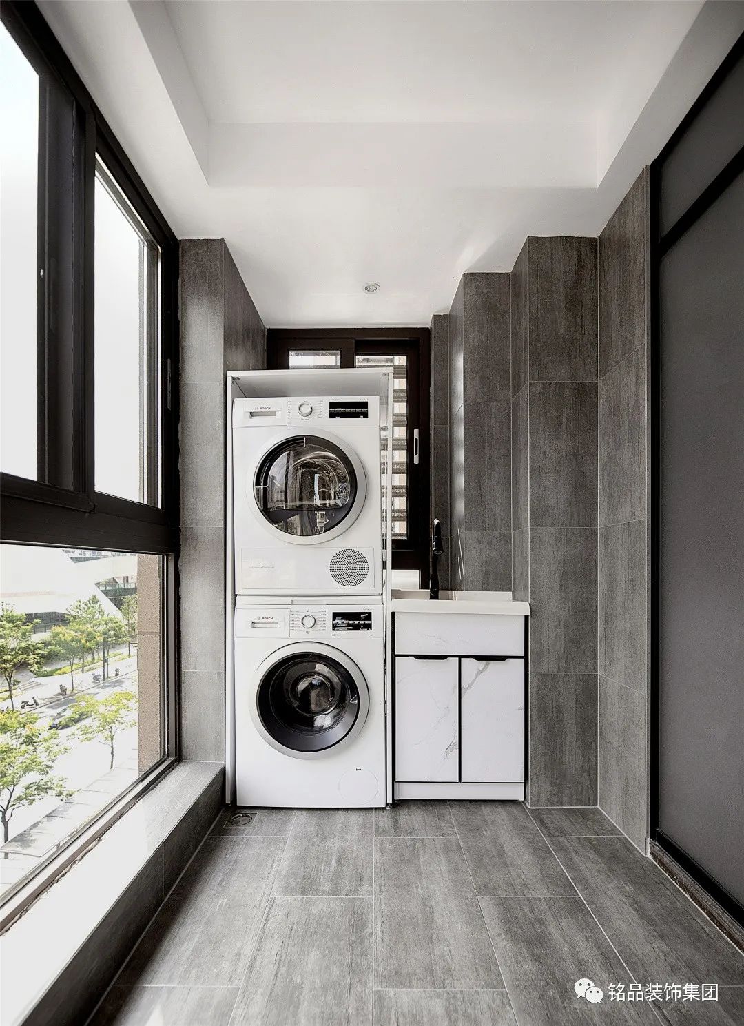 都市精英的简约家居,空间利用与高级感完美融合-34