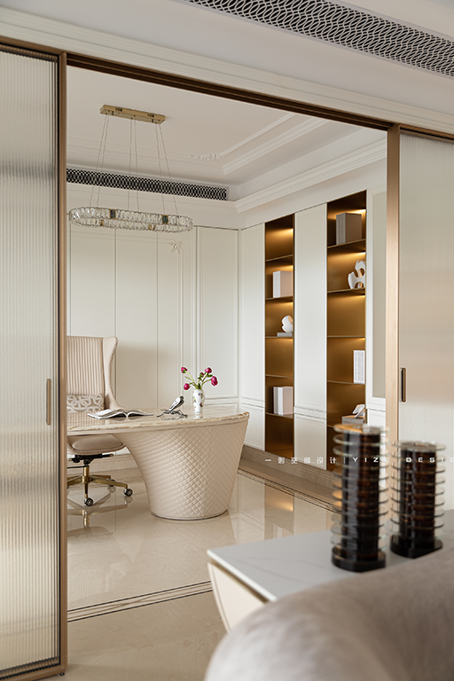 简约法式风格私宅设计丨中国杭州丨赵艺哲设计工作室-15