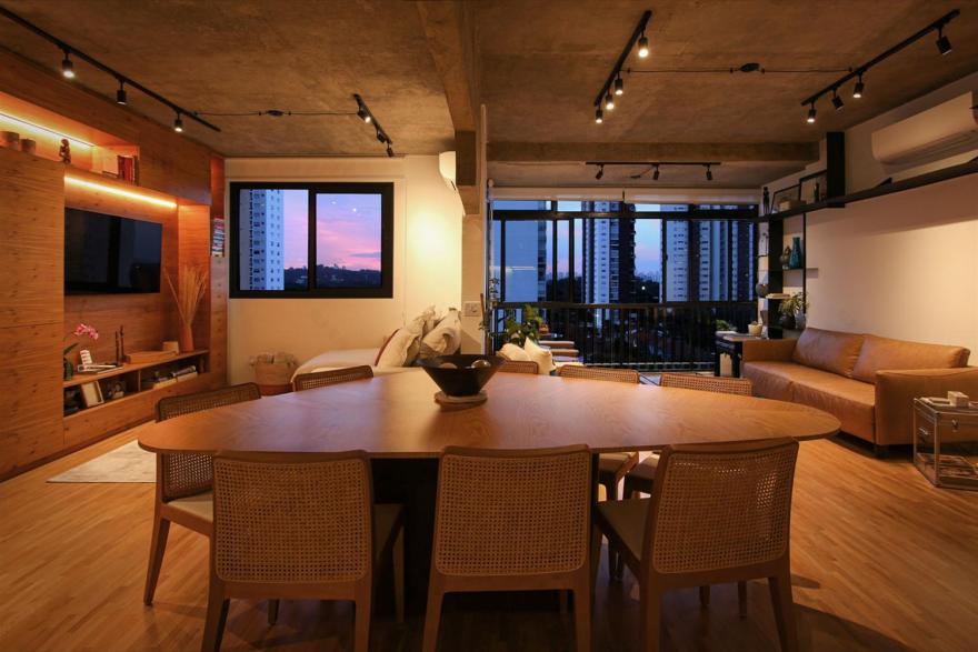 复古公寓现代化改造,打造温馨居住空间-2