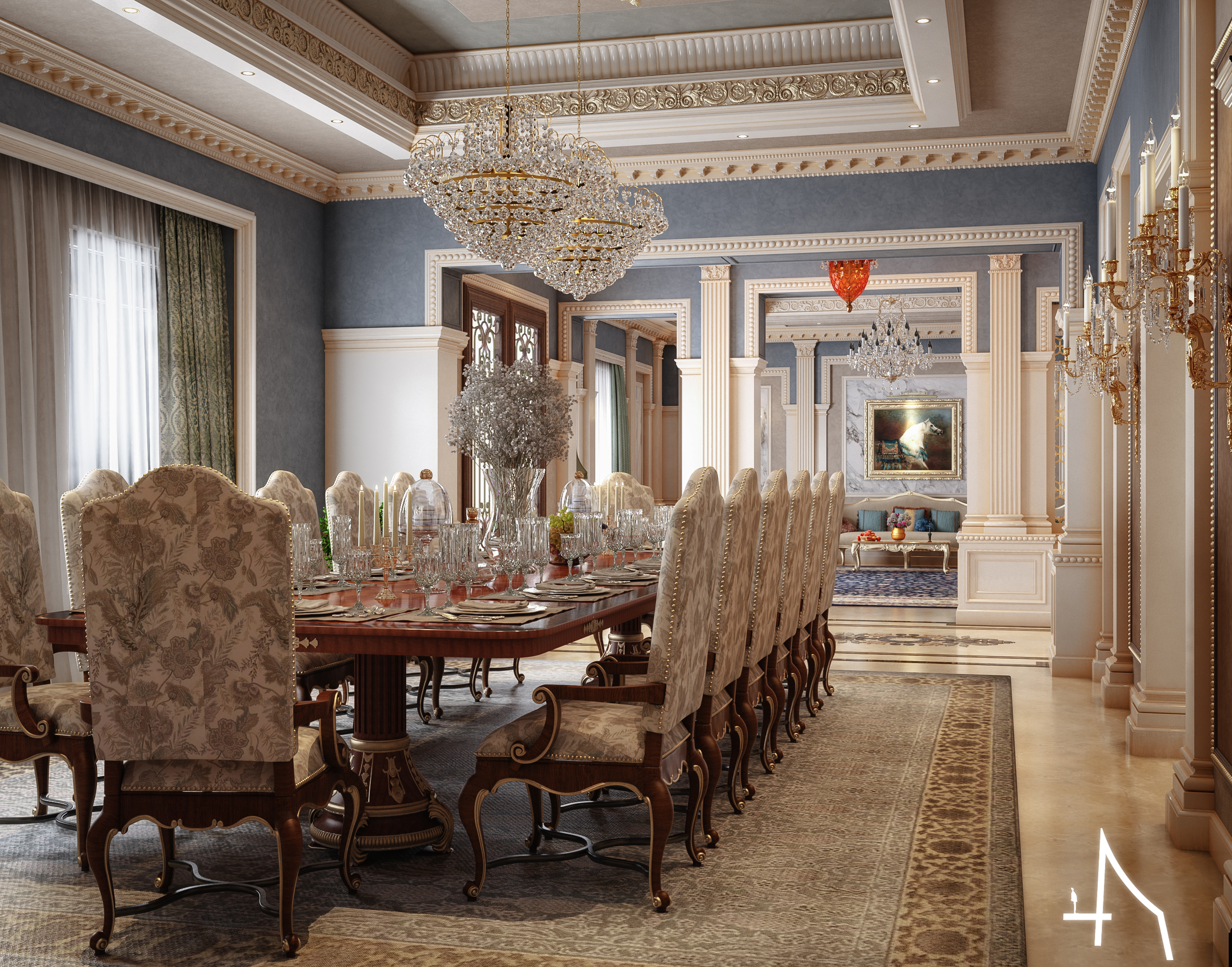 复古经典宫殿丨阿联酋阿布扎比-14