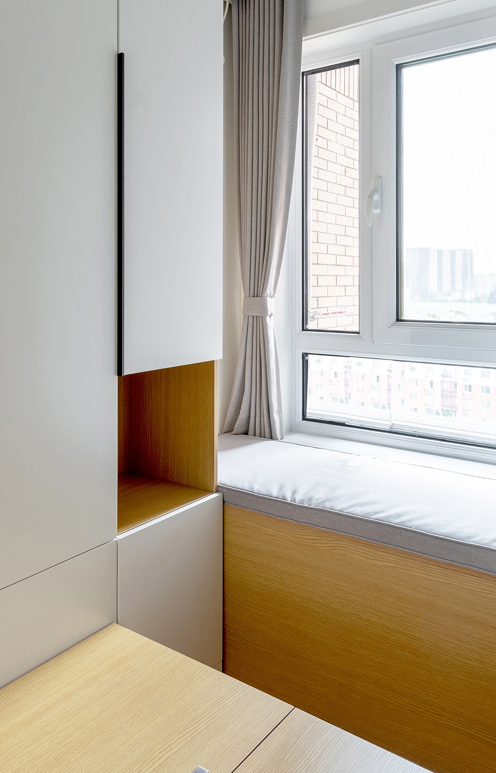 超强收纳+原木，80㎡的日式风让老人同住更放心-12