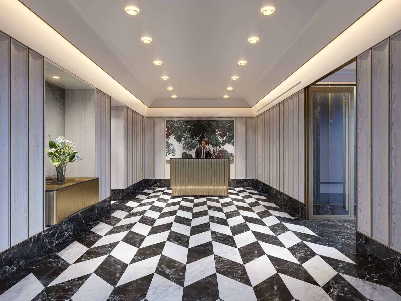 看看这 3 个公寓楼丨新古典设计才有的优雅-17