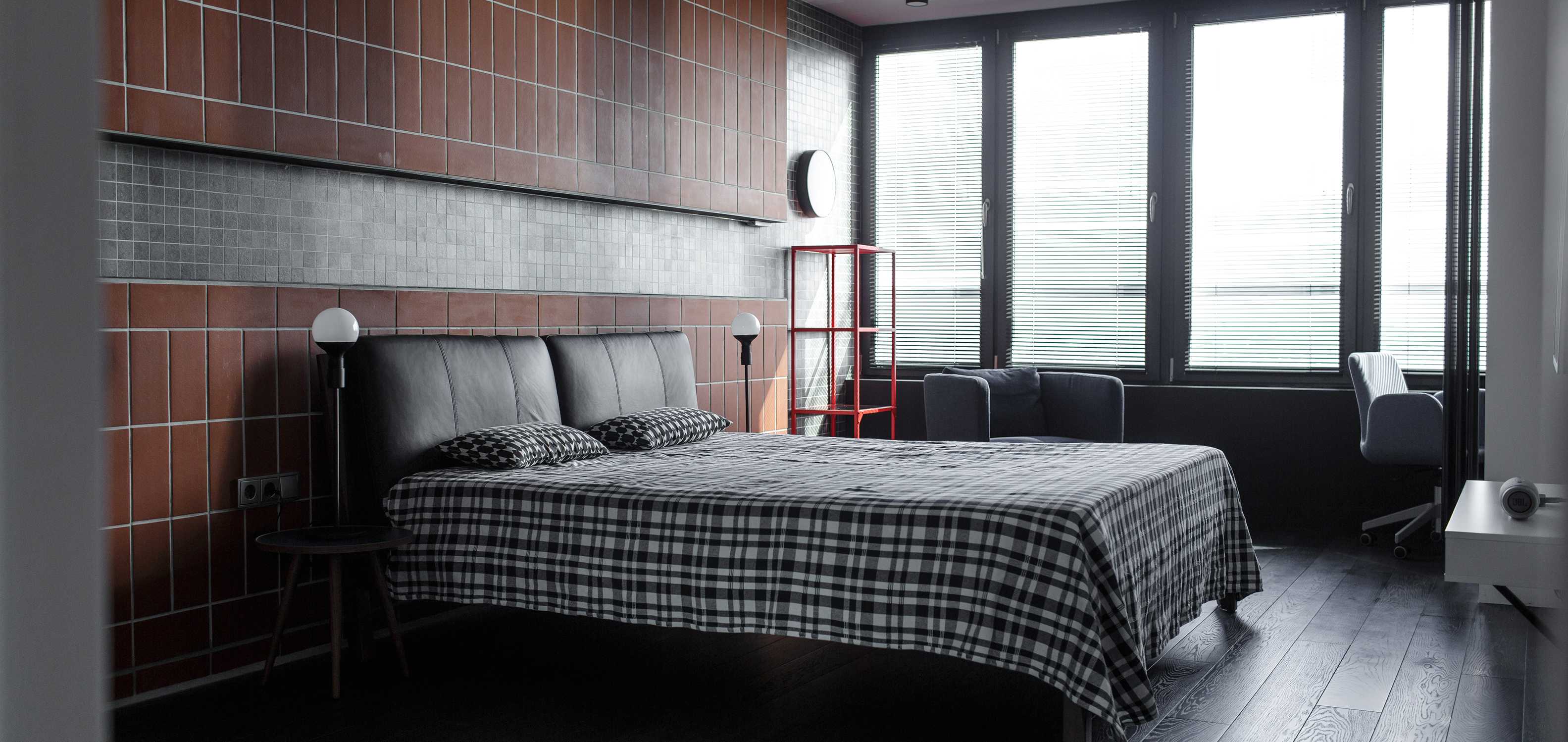 莫斯科 40 层高楼公寓，暗色调诠释城市工业风-7