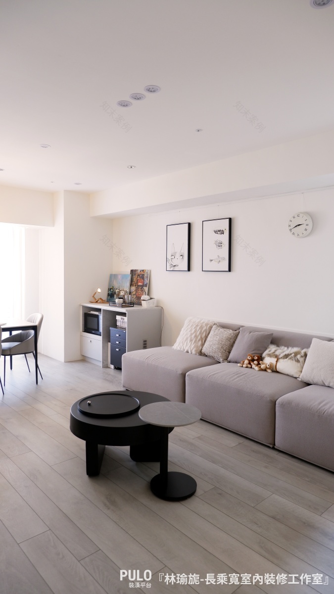 30坪台中老屋翻新,开箱司曼特电视墙设计丨中国台中丨长乘宽室内装修工作室-44