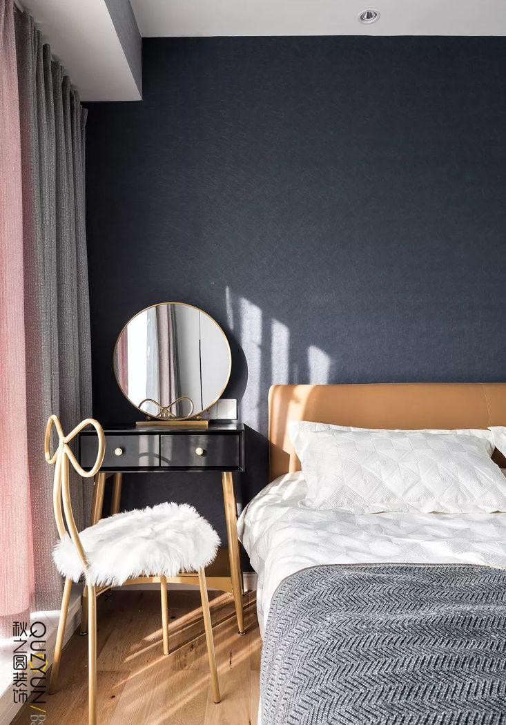 公园大厦 88 平现代简约设计,原木地板与无吊顶展现自然美感-21