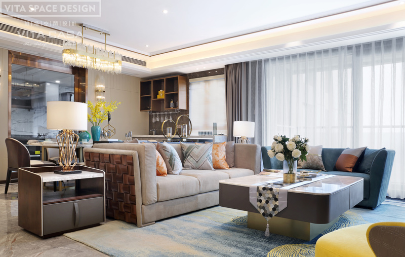 深圳宝安壹方玖誉178平私宅，现代轻奢风演绎精致生活-22