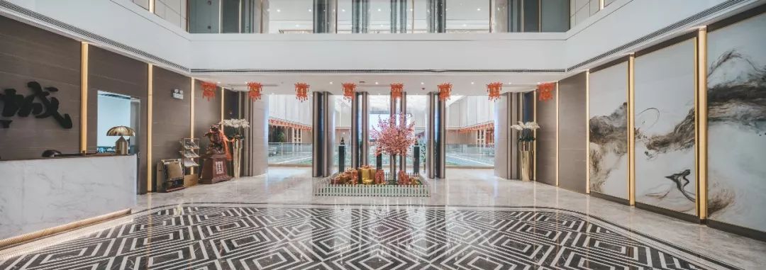 池州绿地城城市展厅——现代内敛、古典韵味与现代风尚交融-6