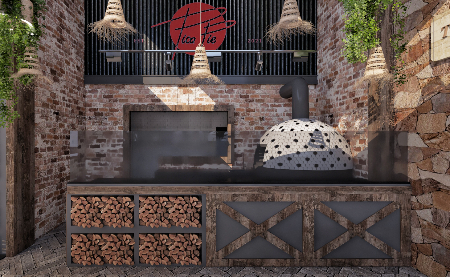 Pica Pie Restaurant-interior design-2