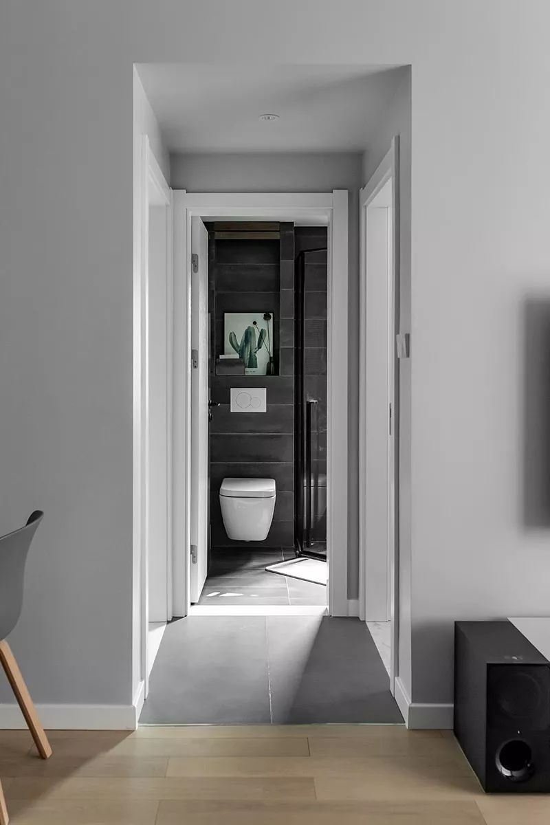 78㎡现代简约,书房折叠床打造舒适空间-67