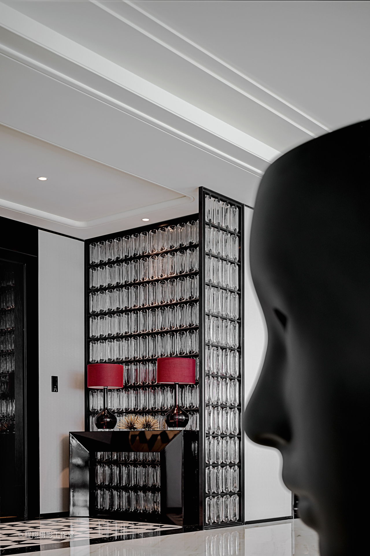 滨江·世纪国泰中心大平层丨上海郑仕梁室内设计,AVAD 范可萨设计-3